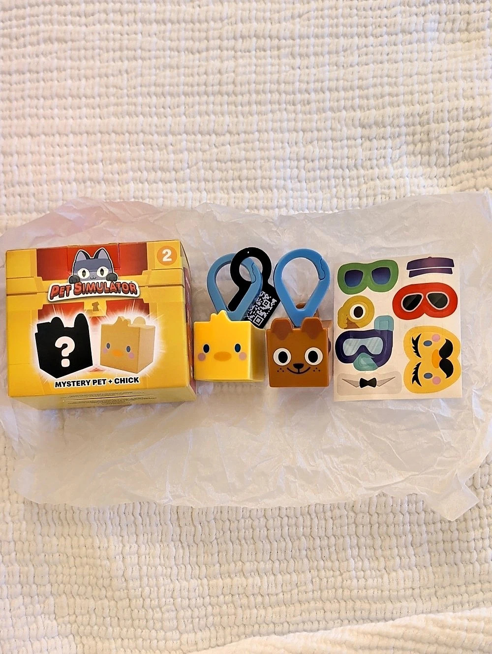 Pet Simulator McDonald's Pet Simulator Toy #2 Mystery Pet + Chick Toy Roblox Set